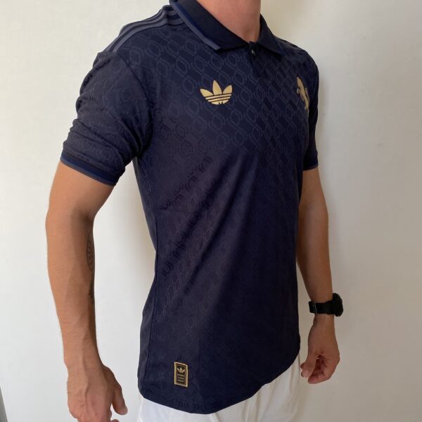 Camisa Juventus Third Versão Jogador 24/2025 Azul Escura Adidas - Imagem 11