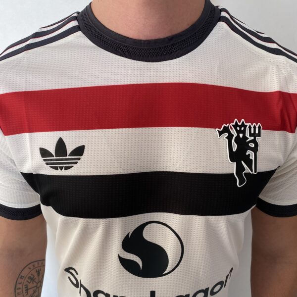Camisa Manchester United Third Versão Jogador 24/2025 Off-White Adidas - Imagem 3