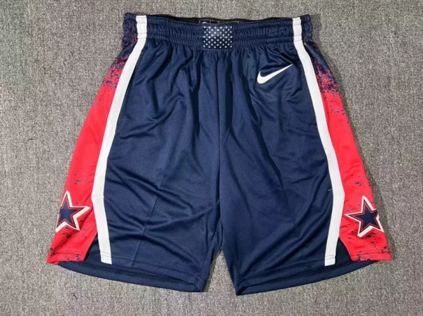 Short Bermuda NBA Basquete USA EUA Seleção Estados Unidos Olimpíadas Paris 2024 Vermelho Nike - Imagem 13