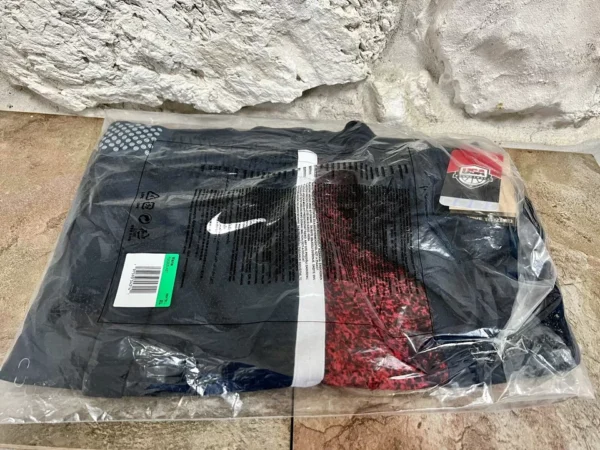 Short Bermuda NBA Basquete USA EUA Seleção Estados Unidos Olimpíadas Paris 2024 Vermelho Nike - Imagem 22