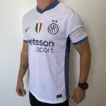 Camisa Inter de Milão Away Versão Jogador 2025 Branca Nike - Imagem 10