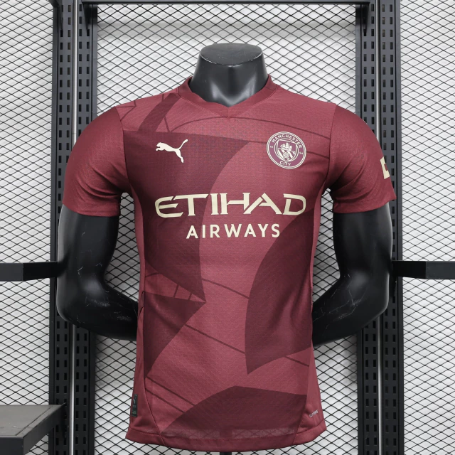 dvjajdia Camisa Manchester City Third Versão Jogador 24/2025 Puma - Imagem 1