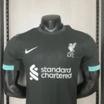 Camisa Liverpool Away Versão Jogador 24/2025 Preta Verde Escura Nike - Imagem 18