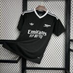 Camisa Arsenal Versão Torcedor 24/2025 Goleiro Preta Adidas - Imagem 4