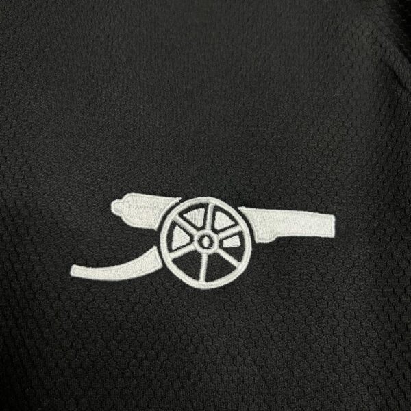 Camisa Arsenal Versão Torcedor 24/2025 Goleiro Preta Adidas - Imagem 7