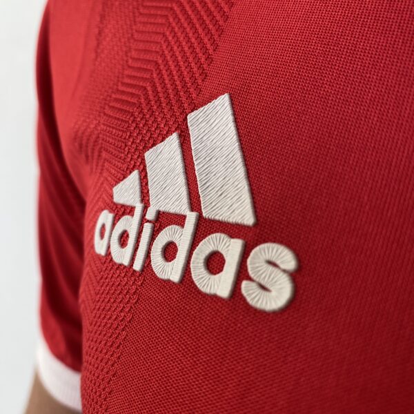 Camisa Manchester United Home Versão Jogador Cristiano Ronaldo 7 CR7 21/2022 Adidas - Imagem 6