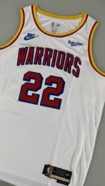 Camiseta Regata NBA Golden State Warriors Curry 30 Classic Edition Branca 2024/25 Nike - Imagem 16
