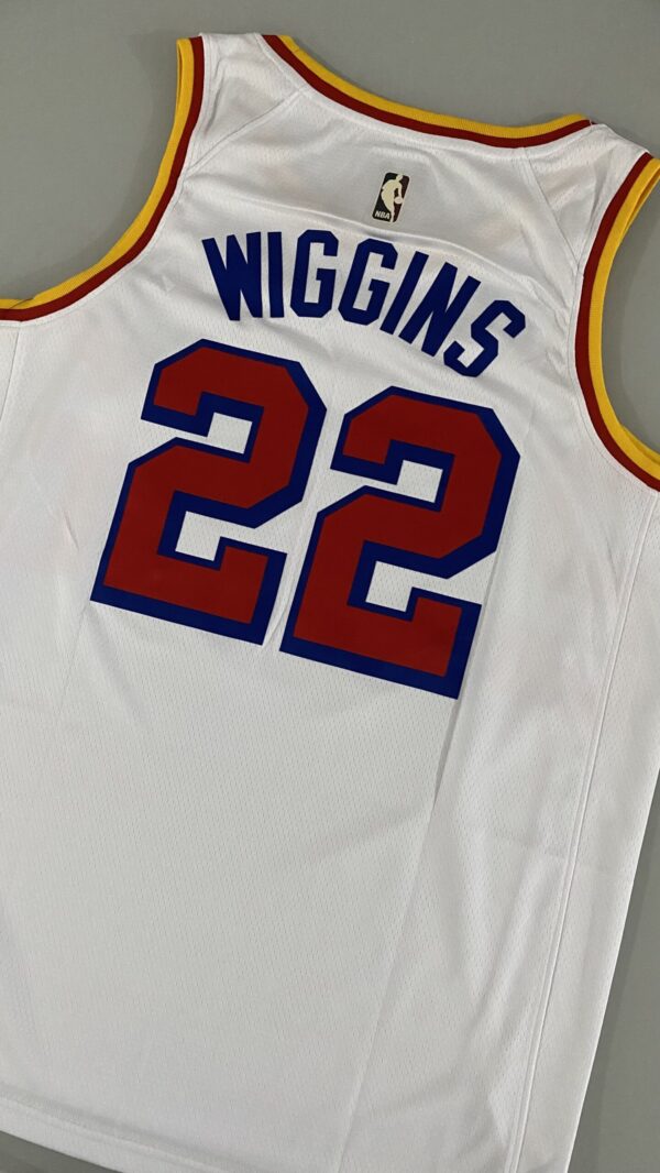 Camiseta Regata NBA Golden State Warriors Curry 30 Classic Edition Branca 2024/25 Nike - Imagem 17