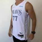 Camiseta Regata Basquete NBA Dallas Mavericks City Edition 2025 Nike - Imagem 8