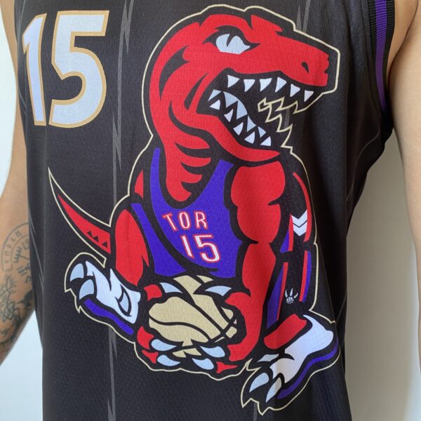Camiseta Regata Basquete NBA Toronto Raptors City Edition 2025 Nike - Imagem 3
