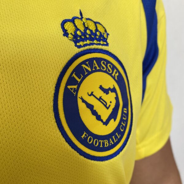 Camisa Al Nassr Home Versão Torcedor Amarela 24/2025 Adidas - Imagem 4
