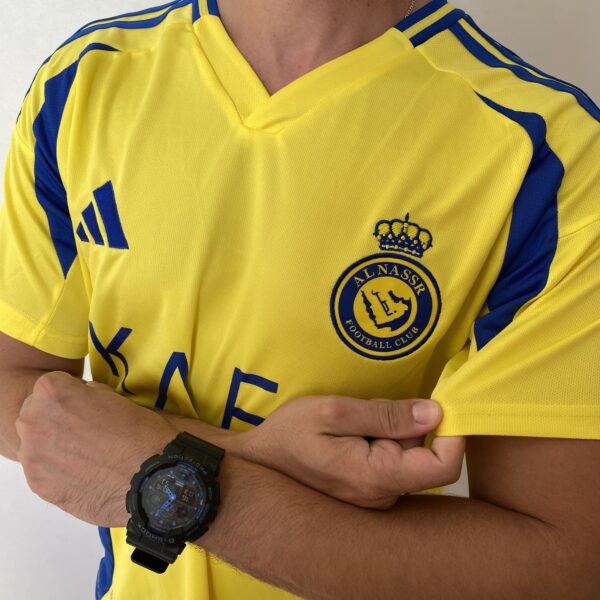 Camisa Al Nassr Home Versão Torcedor Amarela 24/2025 Adidas - Imagem 9