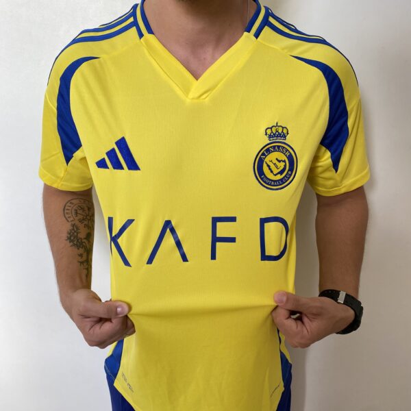 Camisa Al Nassr Home Versão Torcedor Amarela 24/2025 Adidas - Imagem 12