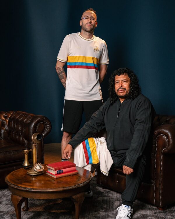 Camisa Seleção Colômbia Third Especial 100 Anos Versão Torcedor 2024/25 Branca Adidas - Imagem 19