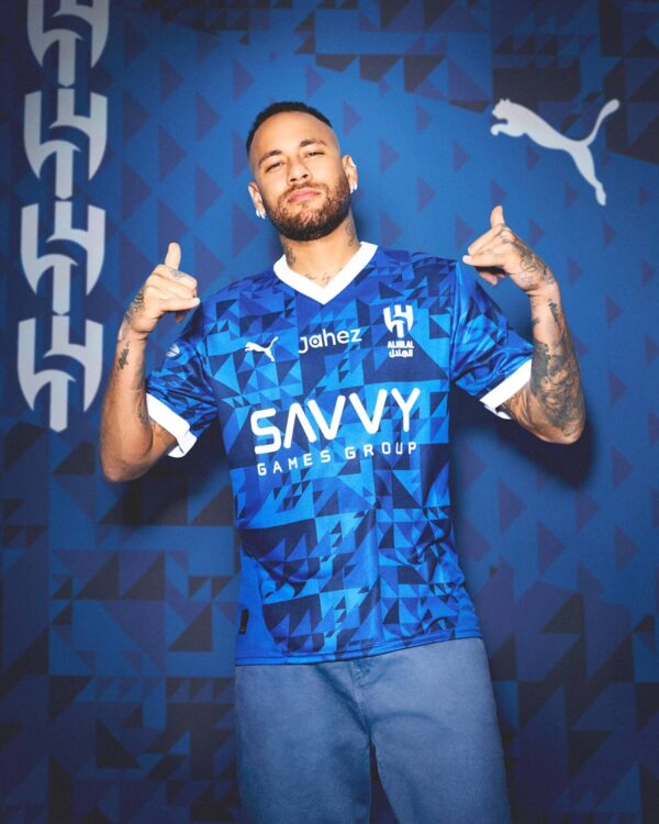 Camisa Al-Hilal Home 24/2025 Versão Jogador Azul Puma - Imagem 8