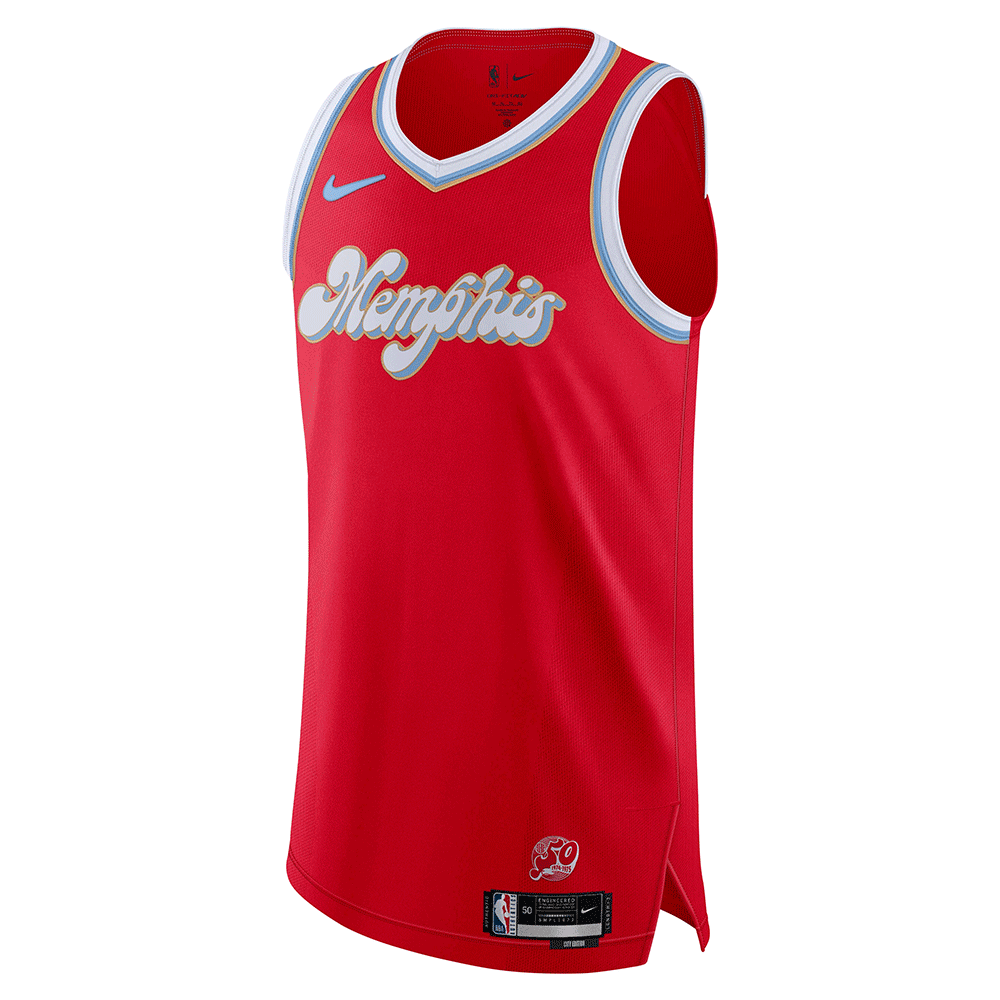 blflbfl,b,lflblf Camiseta Regata Basquete NBA Memphis Grizzlies City Edition 2025 Nike - Imagem 1