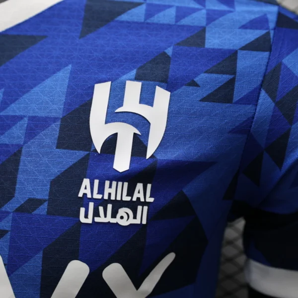 Camisa Al-Hilal Home 24/2025 Versão Jogador Azul Puma - Imagem 3