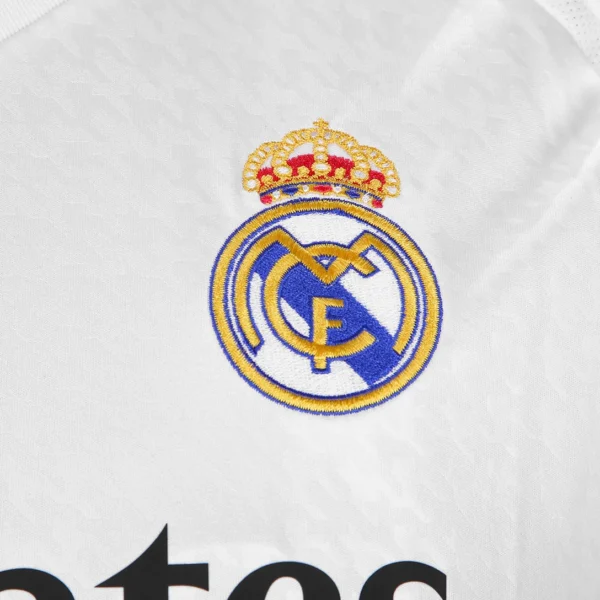 Camisa Real Madrid Home Versão Torcedor 24/2025 Adidas Branca - Imagem 4