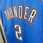Camiseta Regata Basquete NBA OKC Oklahoma Thunder 2 Gilgeous-Alexander Icon Edition 2025 Azul Nike - Imagem 7
