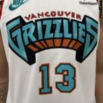 Camiseta Regata Basquete NBA Swingman Memphis Grizzlies Jaren Jackson Jr. 13 Classic Edition Branca 2024/25 Nike - Imagem 6