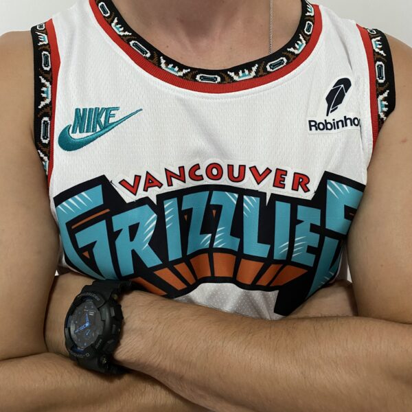 Camiseta Regata Basquete NBA Swingman Memphis Grizzlies Jaren Jackson Jr. 13 Classic Edition Branca 2024/25 Nike - Imagem 7