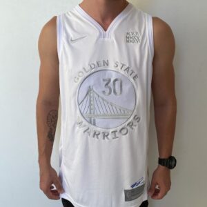 Camiseta Regata NBA - Golden State Warriors - Edição Especial - MVP Honra - Stephen Curry 30 - Branca Nike