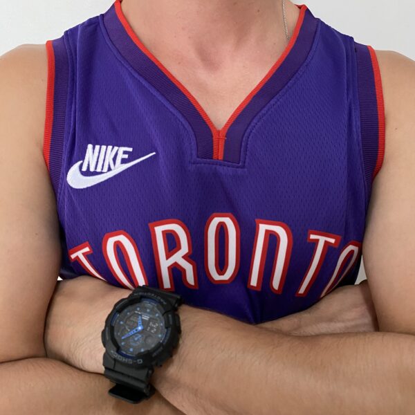 Camiseta Regata Basquete NBA Toronto Raptors 4 Barnes Classic Edition 2025 Roxa Nike - Imagem 7