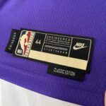 Camiseta Regata Basquete NBA Toronto Raptors 4 Barnes Classic Edition 2025 Roxa Nike - Imagem 11