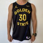 Camiseta Regata NBA Swingman Golden State Warriors Curry 30 Statement Edition 2025 Preta Jordan