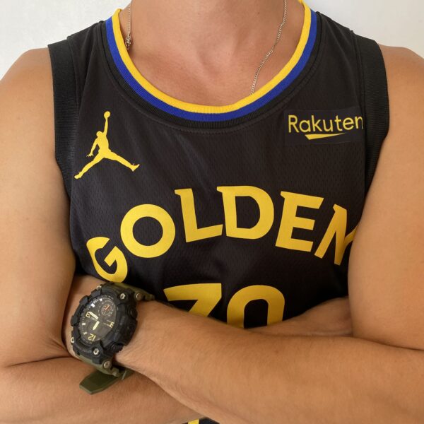 Camiseta Regata NBA Swingman Golden State Warriors Curry 30 Statement Edition 2025 Preta Jordan - Imagem 6