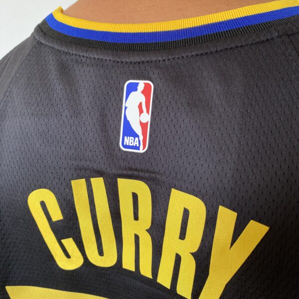 Camiseta Regata NBA Swingman Golden State Warriors Curry 30 Statement Edition 2025 Preta Jordan - Imagem 14