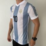 Camisa Seleção Argentina Home - 50 Anos AFA Adidas MESSI 10 - 2024/25 Adidas - Versão Jogador - Imagem 10