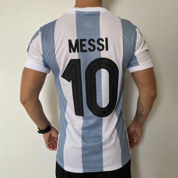 Camisa Seleção Argentina Home - 50 Anos AFA Adidas MESSI 10 - 2024/25 Adidas - Versão Jogador - Imagem 15