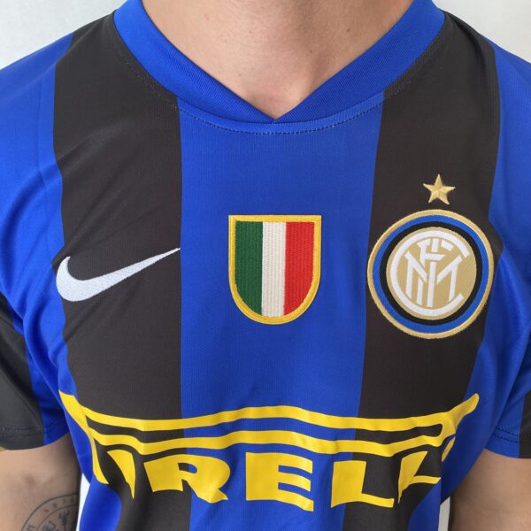 Camisa Retrô Inter de Milão Home 2008/2009 - Adriano 10 - Nike - Imagem 3