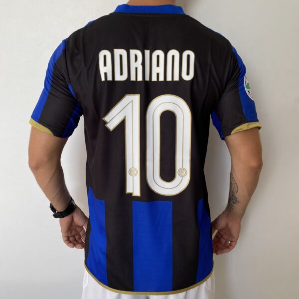 Camisa Retrô Inter de Milão Home 2008/2009 - Adriano 10 - Nike - Imagem 13