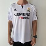 Camisa Retrô Real Madrid Home 2003/2004 - Beckham 23 - Adidas Branca