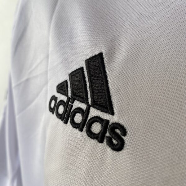 Camisa Retrô Real Madrid Home 2003/2004 - Beckham 23 - Adidas Branca - Imagem 5