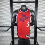 Camiseta Regata Basquete NBA Los Angeles Clippers Statement Edition 2025 Vermelha Jordan