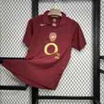 Camisa Rêtro Arsenal Home 2005/2006 - Thierry Henry 14 -  Total 90 - Nike - Vinho - Imagem 17