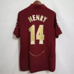 Camisa Rêtro Arsenal Home 2005/2006 - Thierry Henry 14 -  Total 90 - Nike - Vinho - Imagem 21