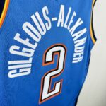 Camiseta Regata Basquete NBA OKC Oklahoma Thunder 2 Gilgeous-Alexander Icon Edition 2025 Azul Nike - Imagem 10