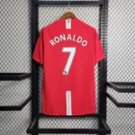 Camisa Rêtro Manchester United Home 2007/2008 Nike Vermelha - Imagem 11