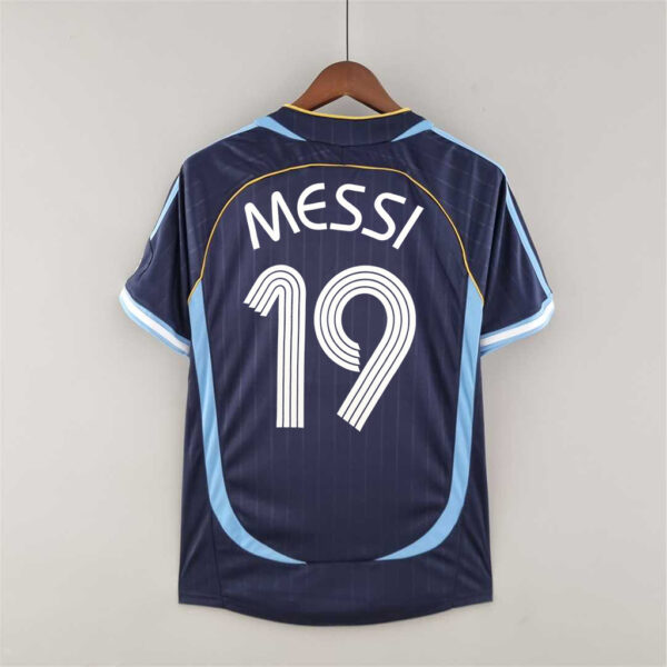 Camisa Retrô Clássica Seleção Argentina Away Versão Torcedor 2006 Adidas - Imagem 9