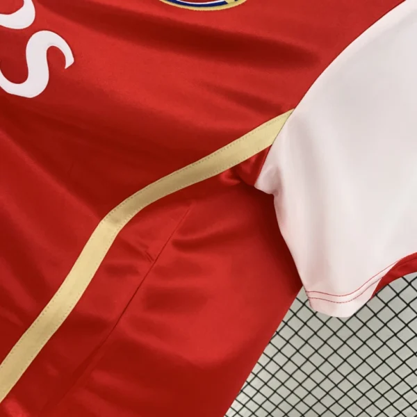 Camisa Rêtro Arsenal Home 2007/2008 Nike Vermelha - Imagem 5