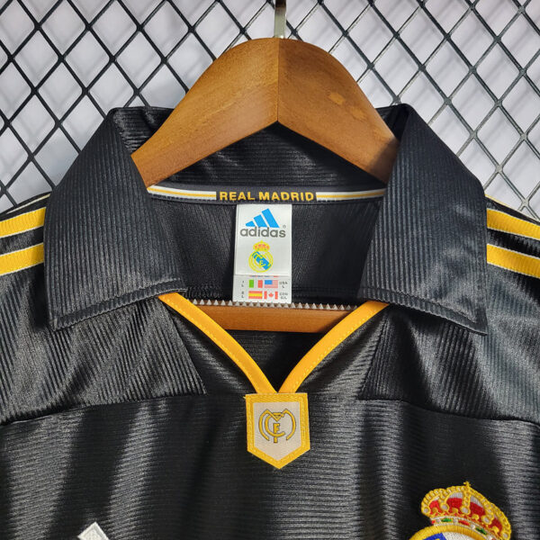 Camisa Retrô Real Madrid Away 1998/2000 Adidas - Imagem 18