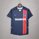 Camisa Retrô Paris Saint-Germain - PSG Home 2002/2003 - Ronaldinho 10 - Nike - Azul Thomson