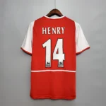 Camisa Rêtro Arsenal Home 2002/2003 Nike Vermelha - Imagem 2