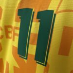 Camisa Retrô Clássica Seleção Brasileira Brasil – Versão Torcedor Umbro – Amarela – 1994 - Romário 11 - Imagem 8