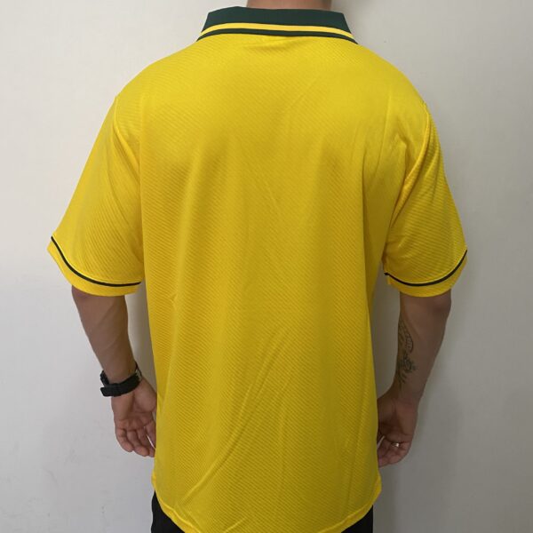 Camisa Retrô Clássica Seleção Brasileira Brasil – Versão Torcedor Umbro – Amarela – 1994 - Romário 11 - Imagem 22
