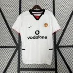 Camisa Retrô Manchester United Away 2002/2003 Nike Branca